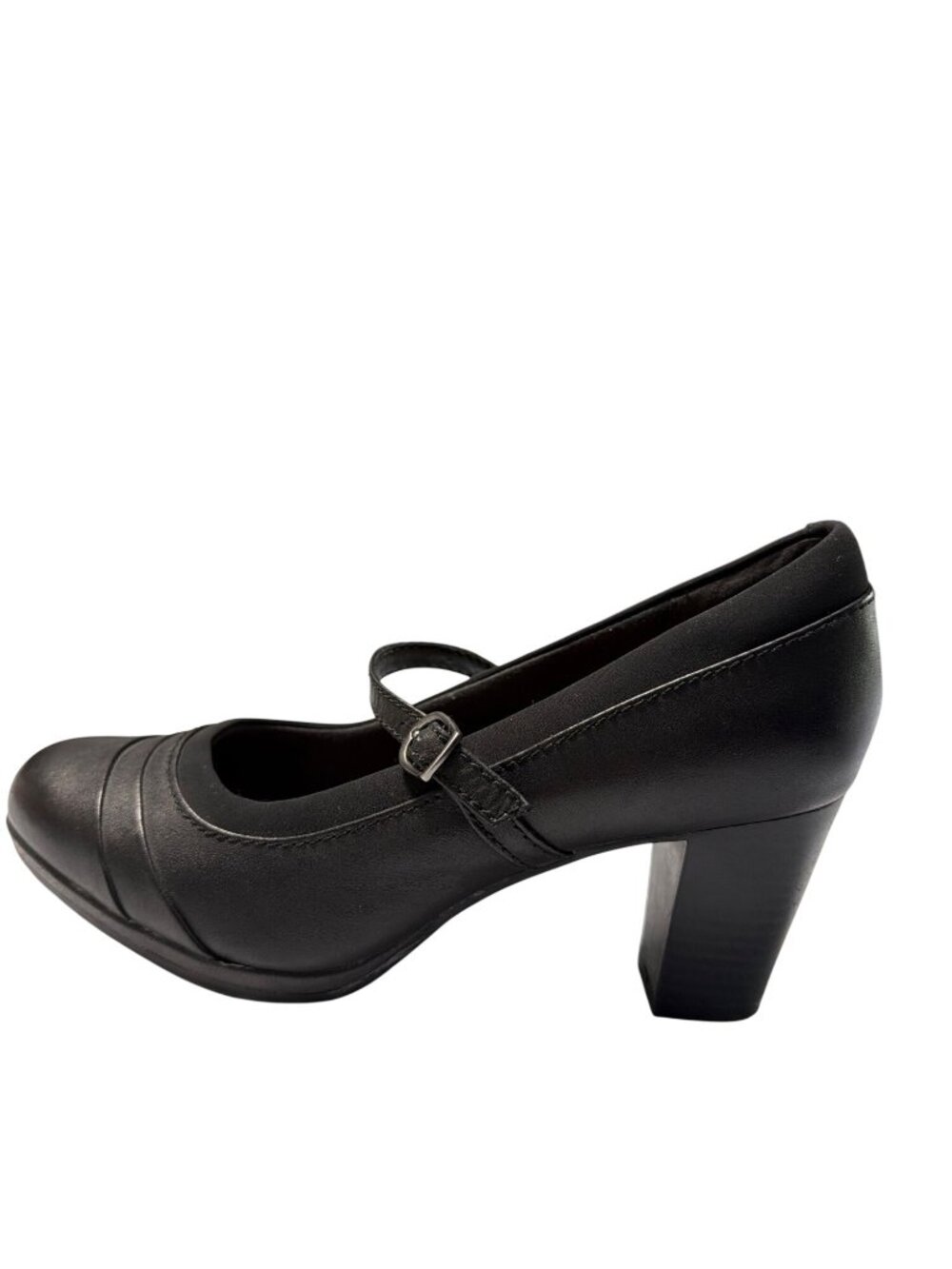 Clarks Black Mary Jane Pumps - Picture 9 of 9